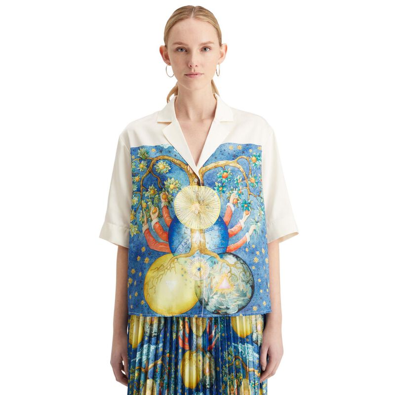 Scotch & Soda Ss Shirt Embassy Print image number 3